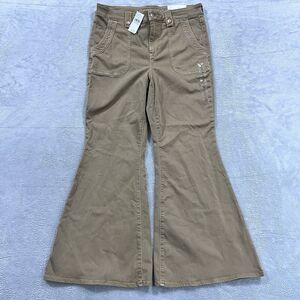 American Eagle Outfitters Brown Wide Leg Jeans